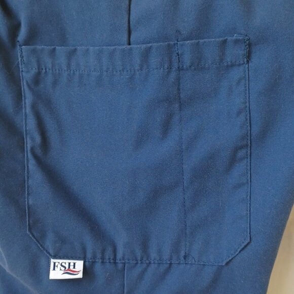 3/$25 SALE Fashion Seal Healthcare Scrub Pants Navy Blue Unisex Size Medium Reg - Picture 3 of 13